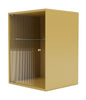 Montana Ripple Bathroom Cabinet, Cumin Yellow