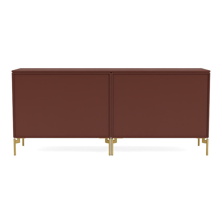 [product_category]-Montana Save Lowboard With Legs, Masala/Brass-Montana Furniture-5714322259194-0000SAVE-155-09-MON-4