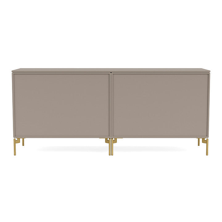 [product_category]-Montana Save Lowboard With Legs, Truffle/Brass-Montana Furniture-5714322258289-0000SAVE-141-09-MON-4