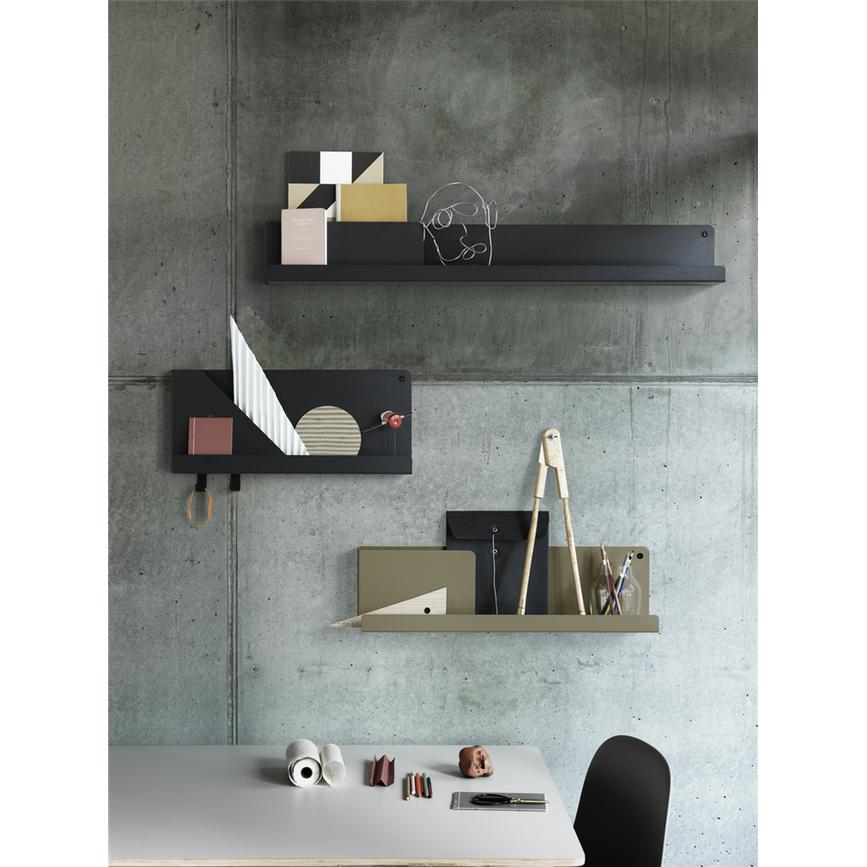 [product_category]-Muuto Folded Steel Shelf Small, Olive-Muuto-5713294320550-24030-MUU-3