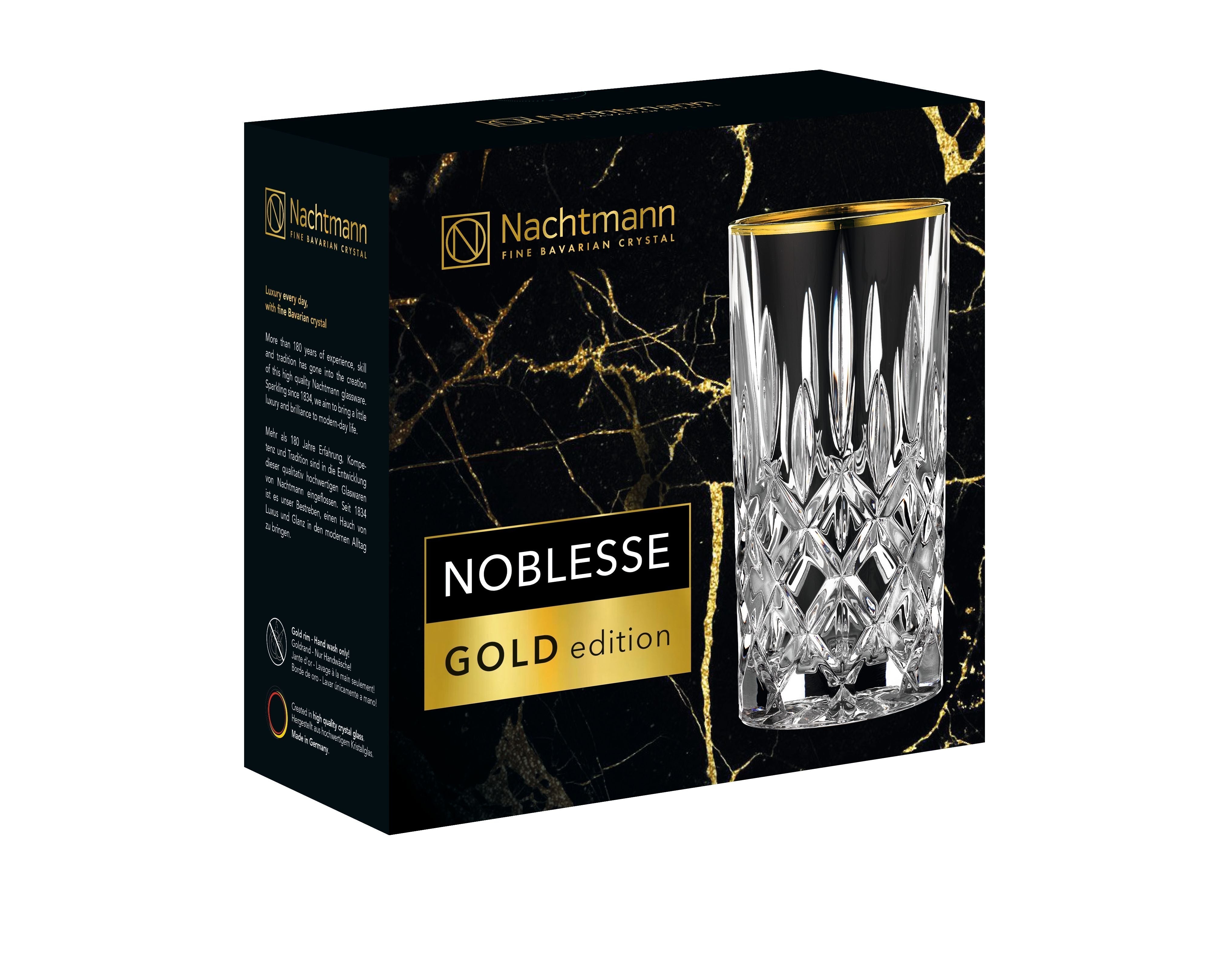 [product_category]-Nachtmann Noblesse Gold Long Drink Glass 375 Ml, Set Of 2-Nachtmann-4003762292566-104031-NAC-4