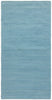 Rug Solid Cotton Rug Eternity Blue, 75 X 300 Cm