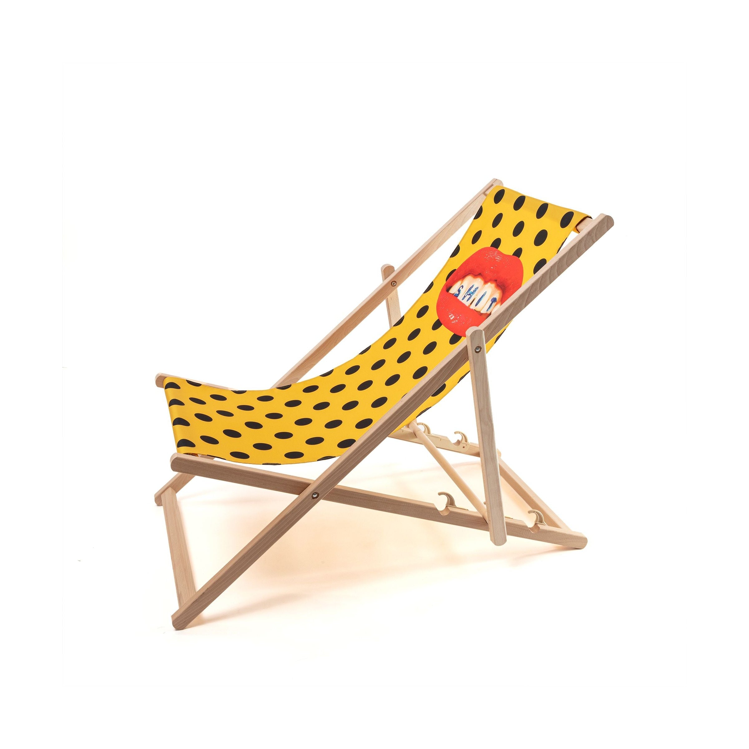 Seletti Toiletpaper Deck Chair, Shit