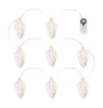 Sirius Celina Cone Garland 8 Le Ds, White