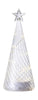 Sirius Wave Tree H26 Cm, Clear/White