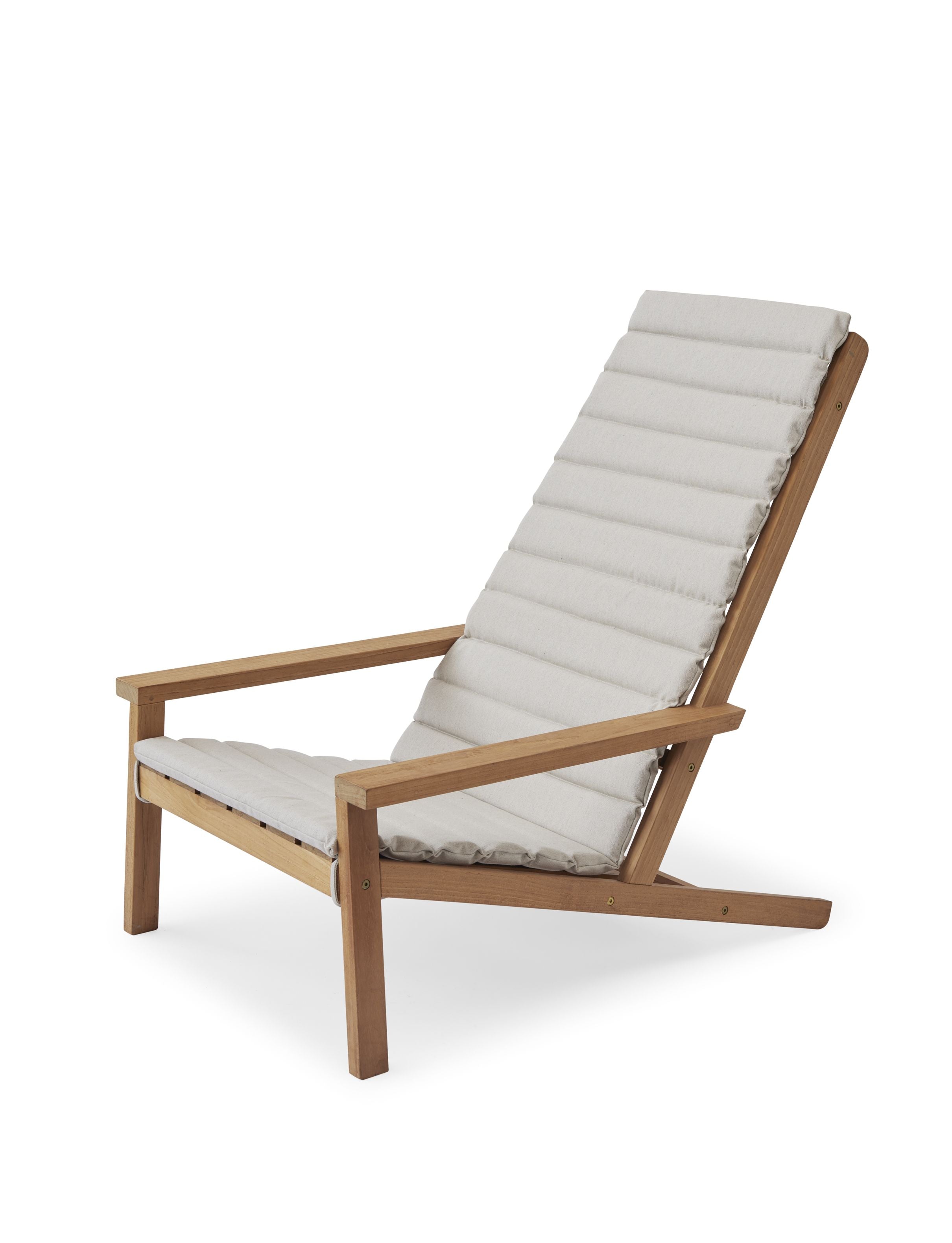 Skagerak Between Lines Deck Chair Cushion, Papyrus