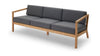 Skagerak Virkelyst 3 Seater Sofa, Charcoal