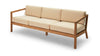 Skagerak Virkelyst 3 Seater Sofa, Golden Yellow Stripe