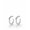 Skultuna Glam Earrings Polished Steel, ø2,2 Cm