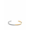 Skultuna Icon Thin Bracelet Small Polished Steel/Gold Plated, ø14,5 Cm