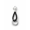 Skultuna Key Holder L 9 Cm, Black Steel