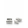 Skultuna The Black Tie Cufflink Bar, Silver Plated