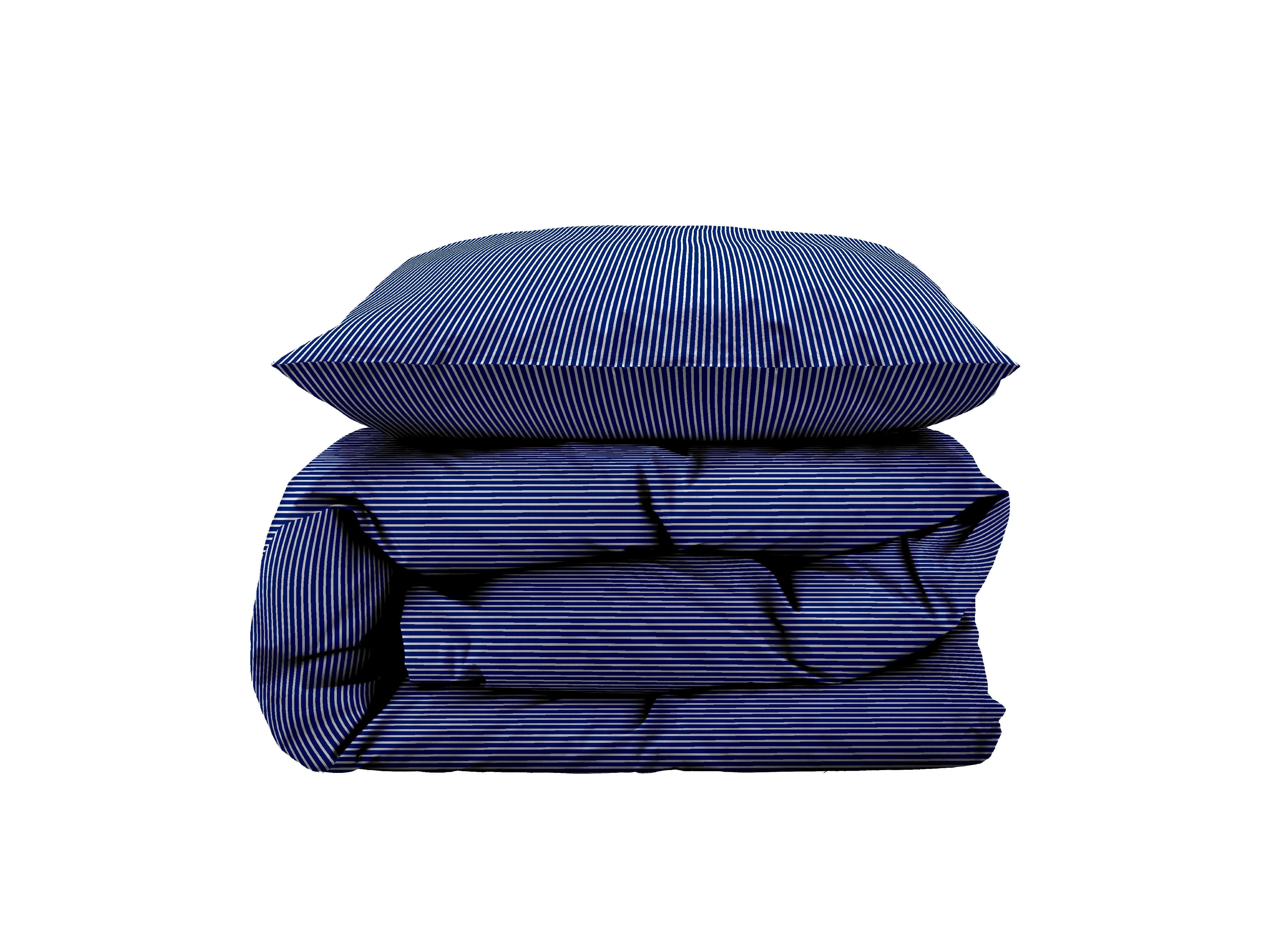 Södahl Cheerful Bed Linen 140 X 200 Cm, Royal Blue