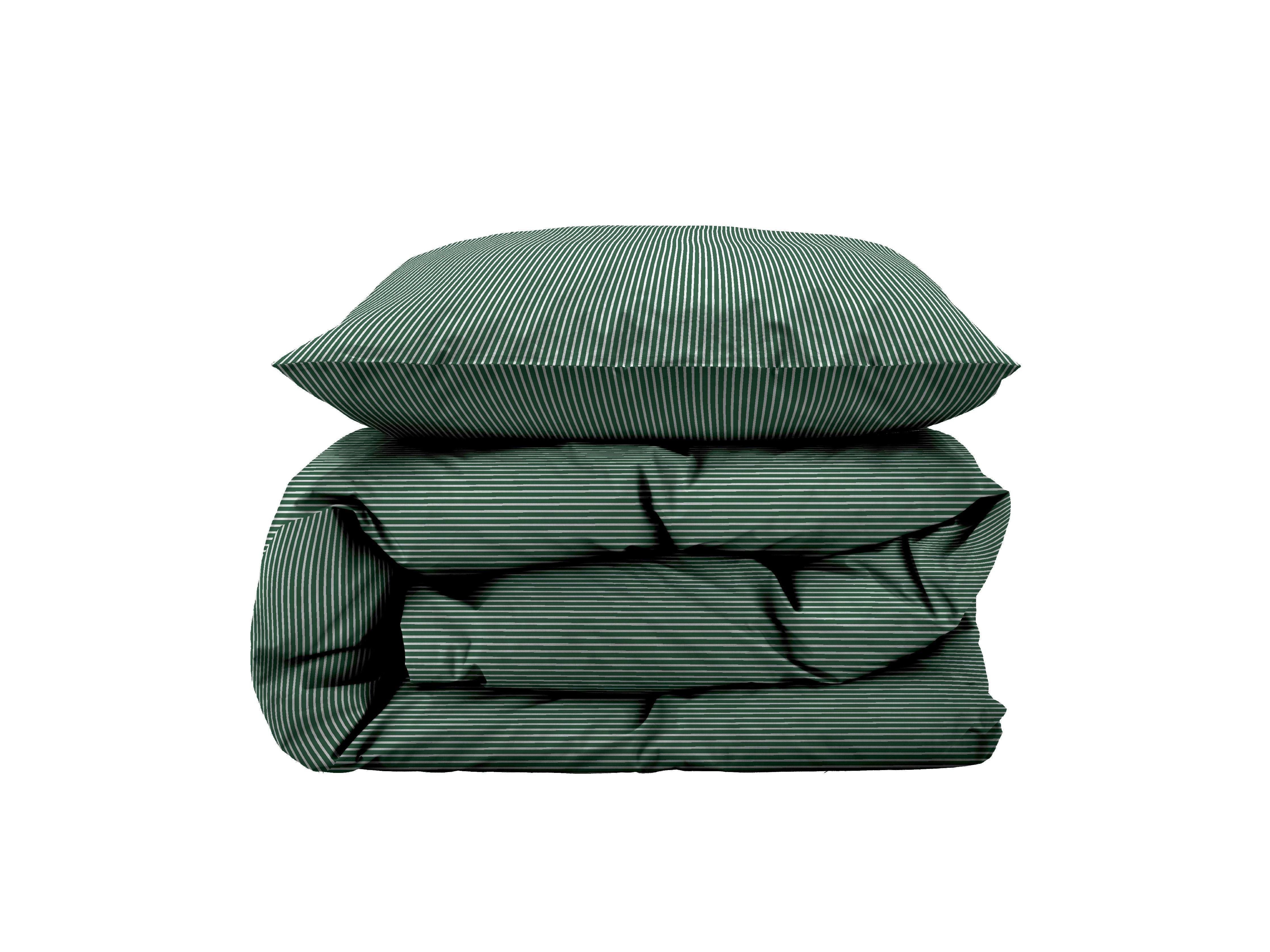 Södahl Cheerful Bed Linen 140 X 220 Cm, Green