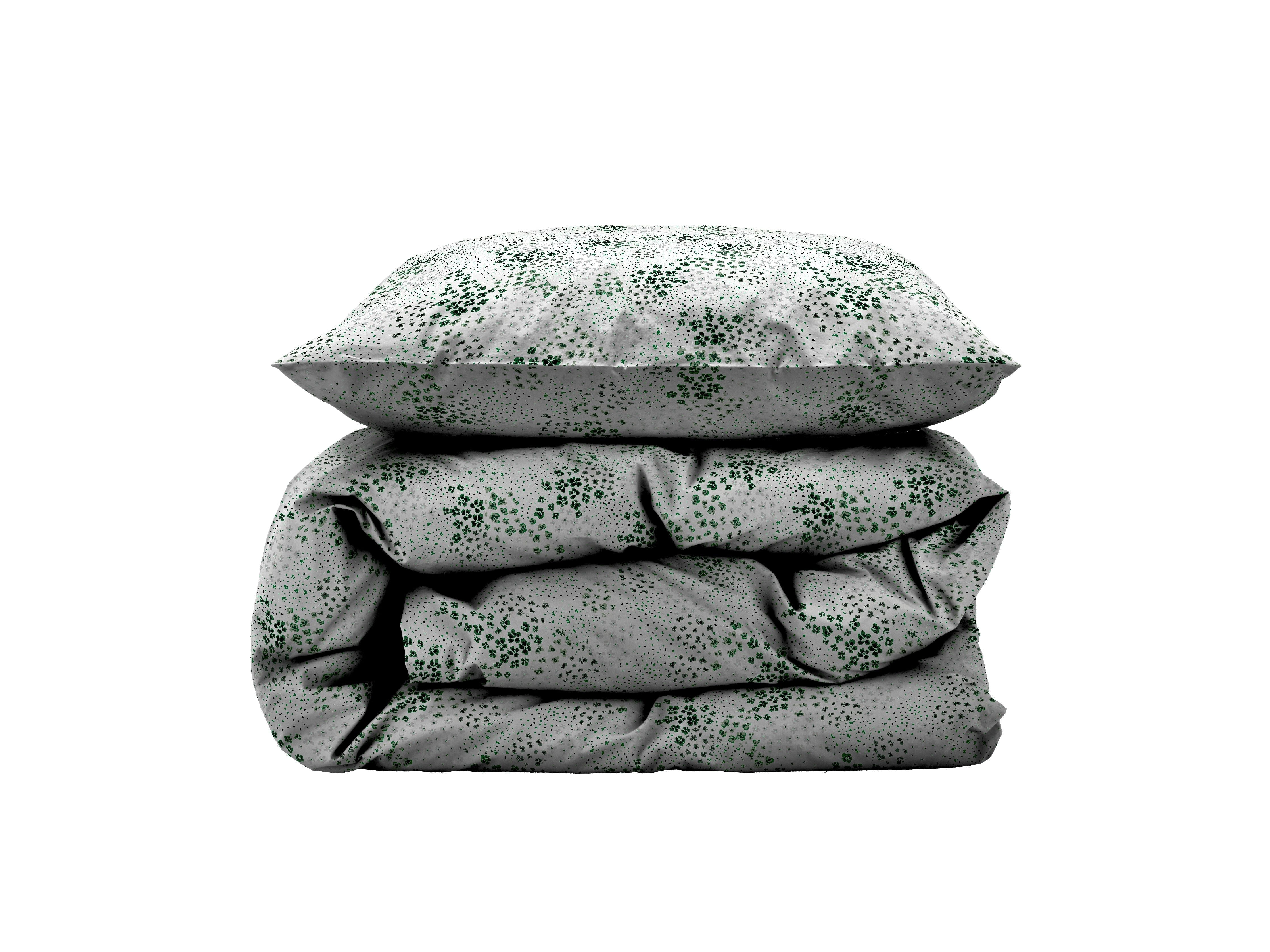 Södahl Viola Bed Linen 140 X 220 Cm, Green