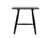 Villa Collection Raffia Stool, Black