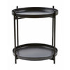 Villa Collection Tray Table ø 40 Cm, Black