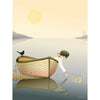  Boy In A Boat Poster 50 X70 Cm