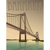 Vissevasse Denmark Lillebælt Bridge Poster, 50 X70 Cm