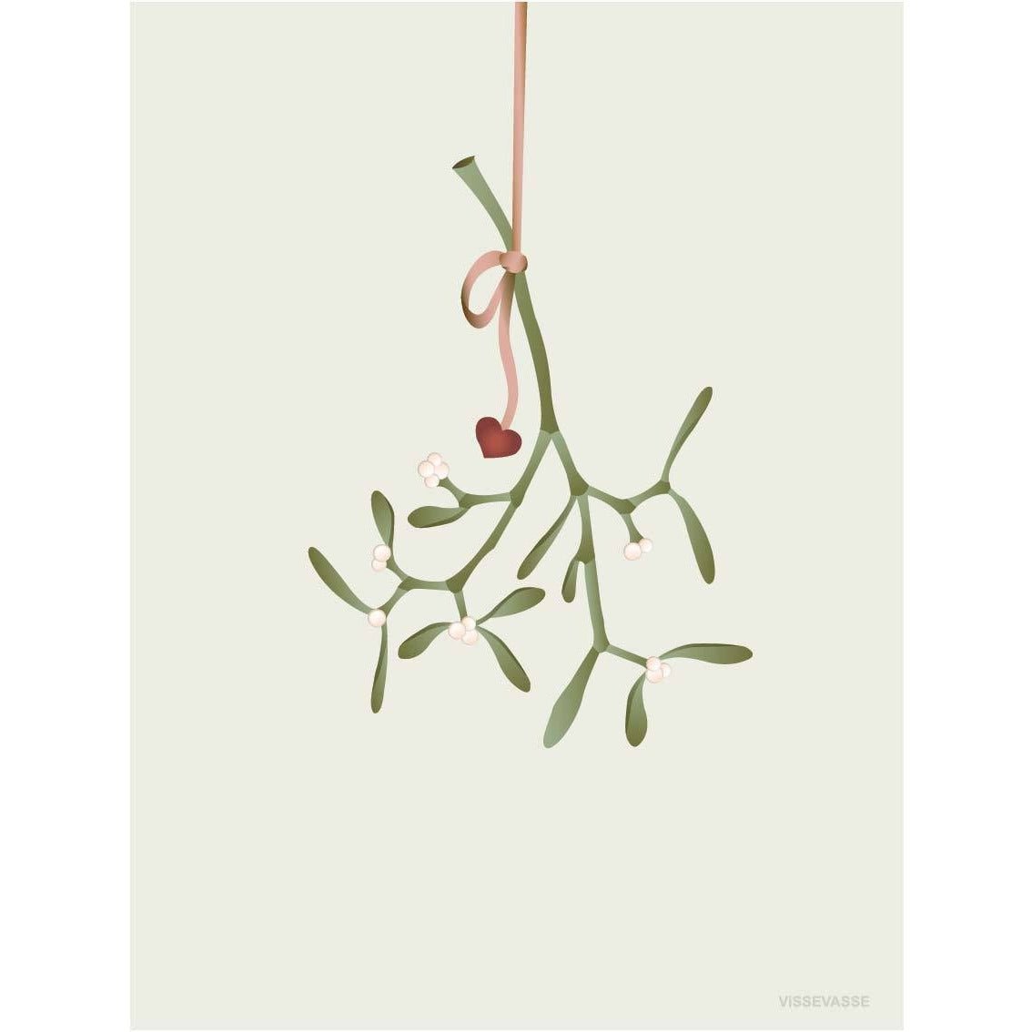 [product_category]-Vissevasse Mistletoe Poster, 30 X40 Cm-Vissevasse-5713138719526-F-2017-195-M-VIS-1