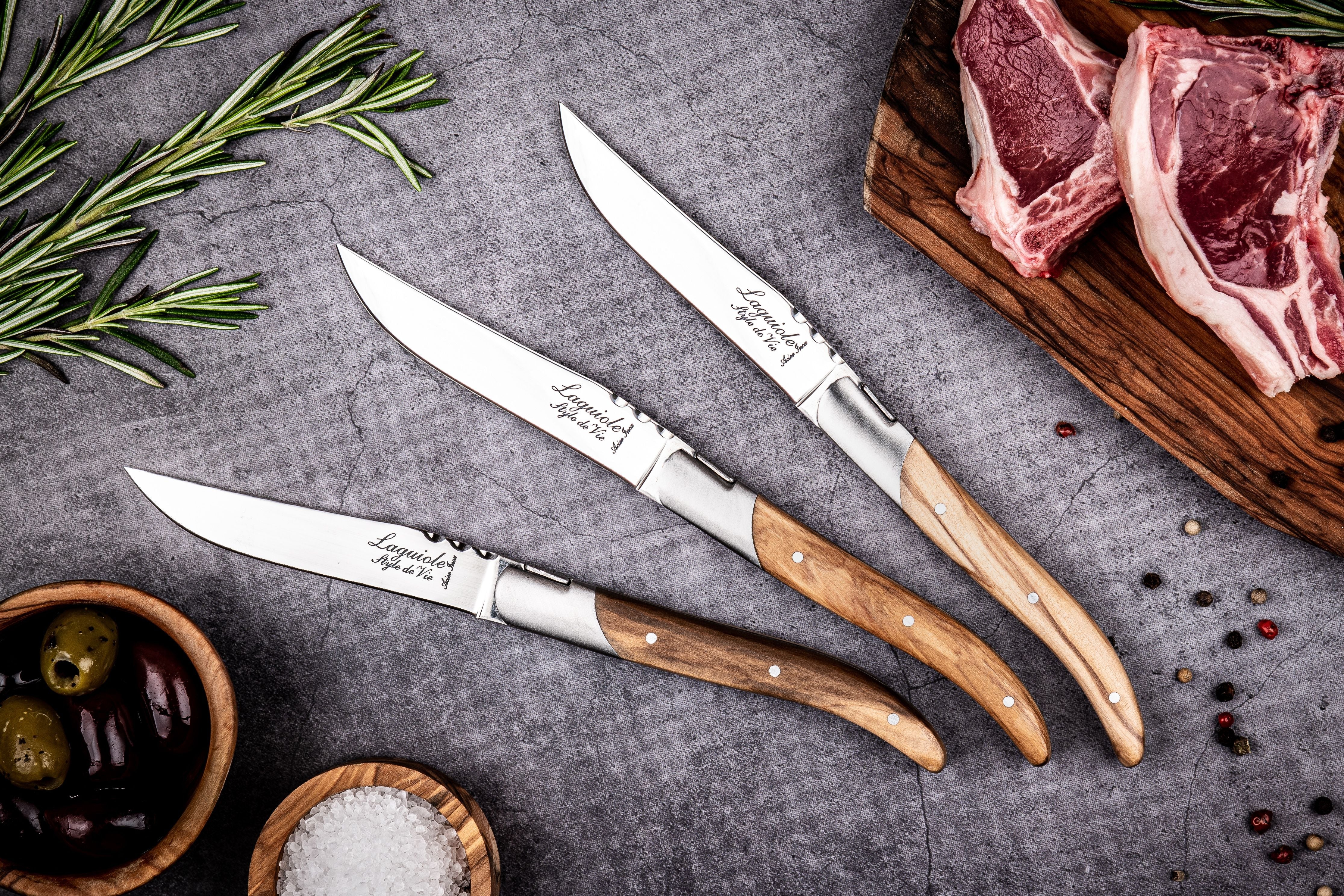Laguiole block luxury Steak knife