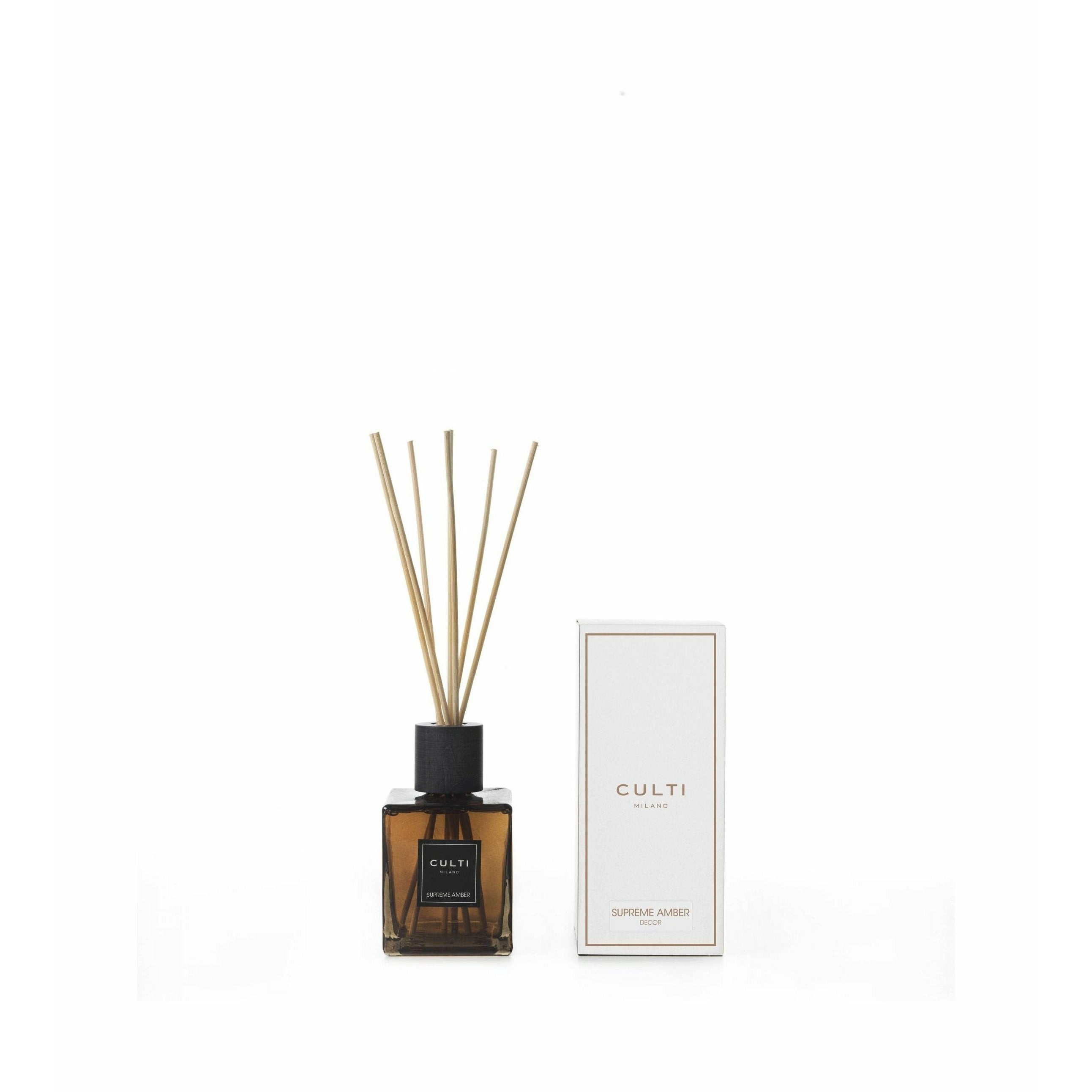 Culti Milano Decor Classic Fragrance Diffuser Supreme Amber, 500 Ml
