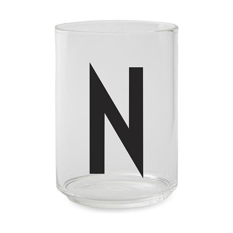 Design Letters Personal Drinking Glass A Z, N