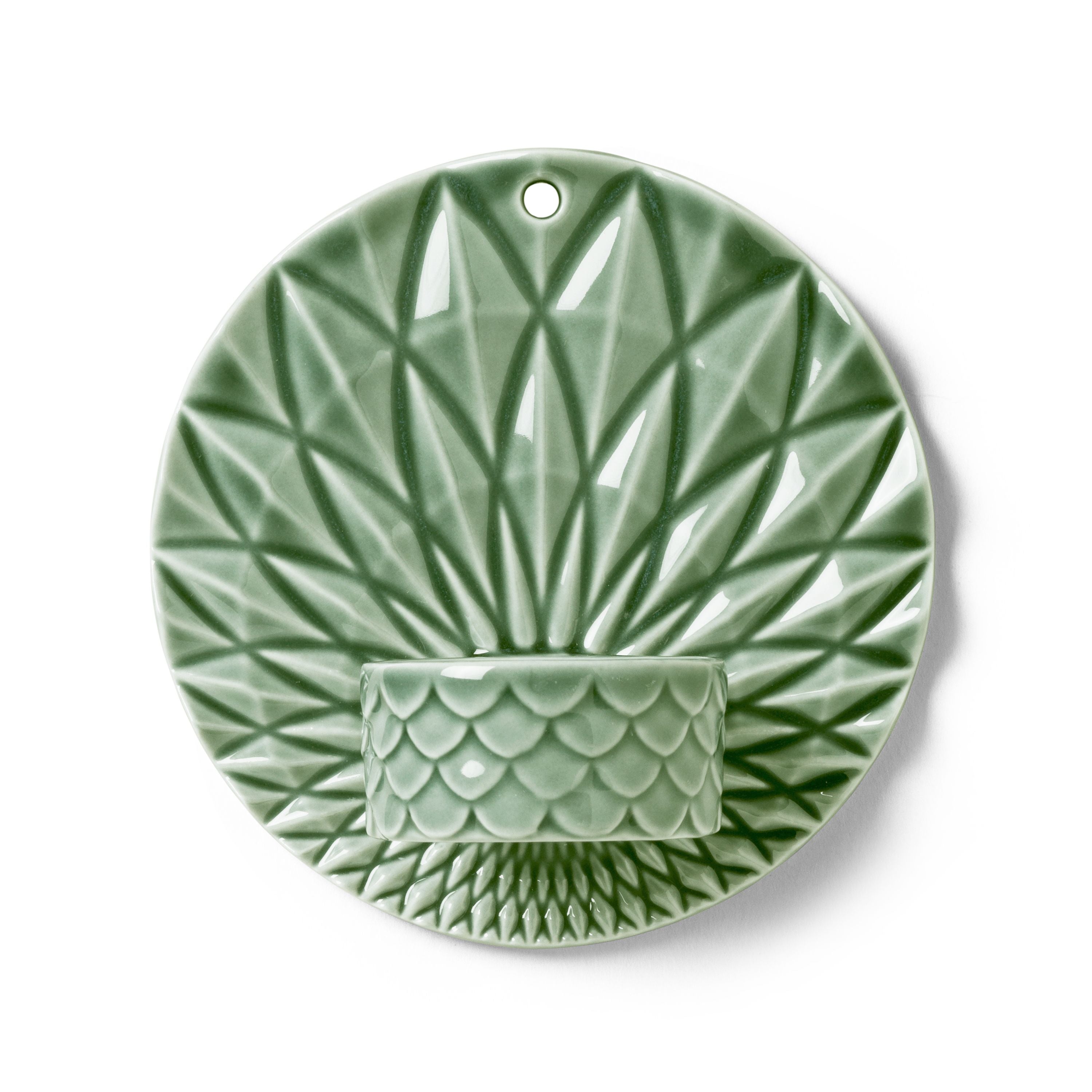 Dottir Pipanella Wall Votive Scales, Green