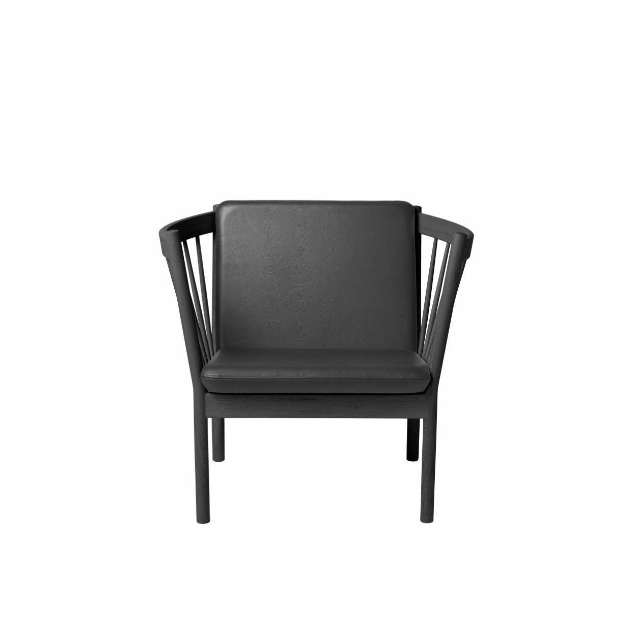 Fdb Møbler J146 Armchair, Black/Black
