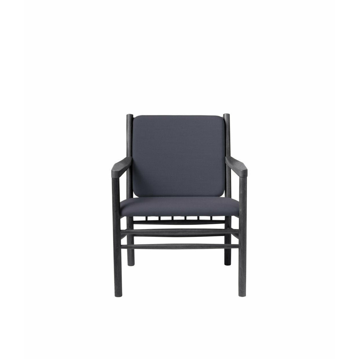 Fdb Møbler J147 Armchair, Black/Dark Blue