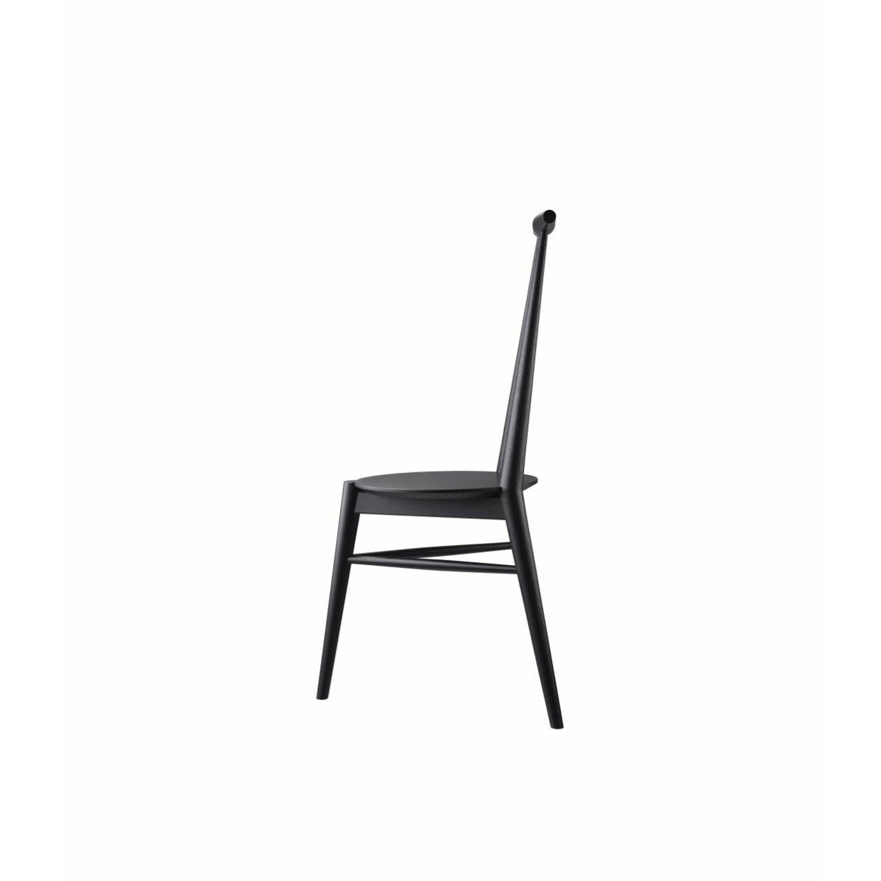 Fdb Møbler J157 Anchor Chair, Egg Black