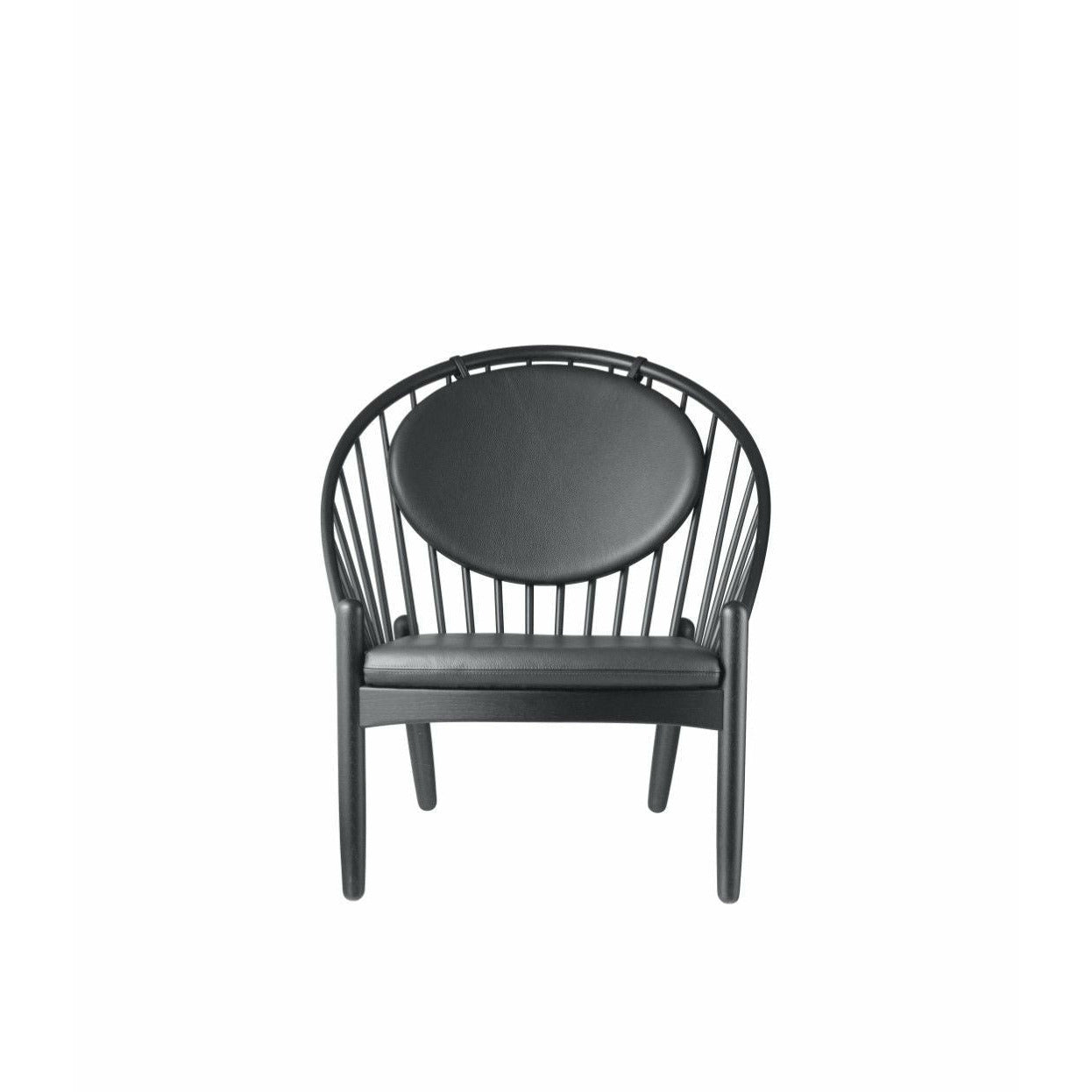 Fdb Møbler J166 Jørna Chair, Black/Black