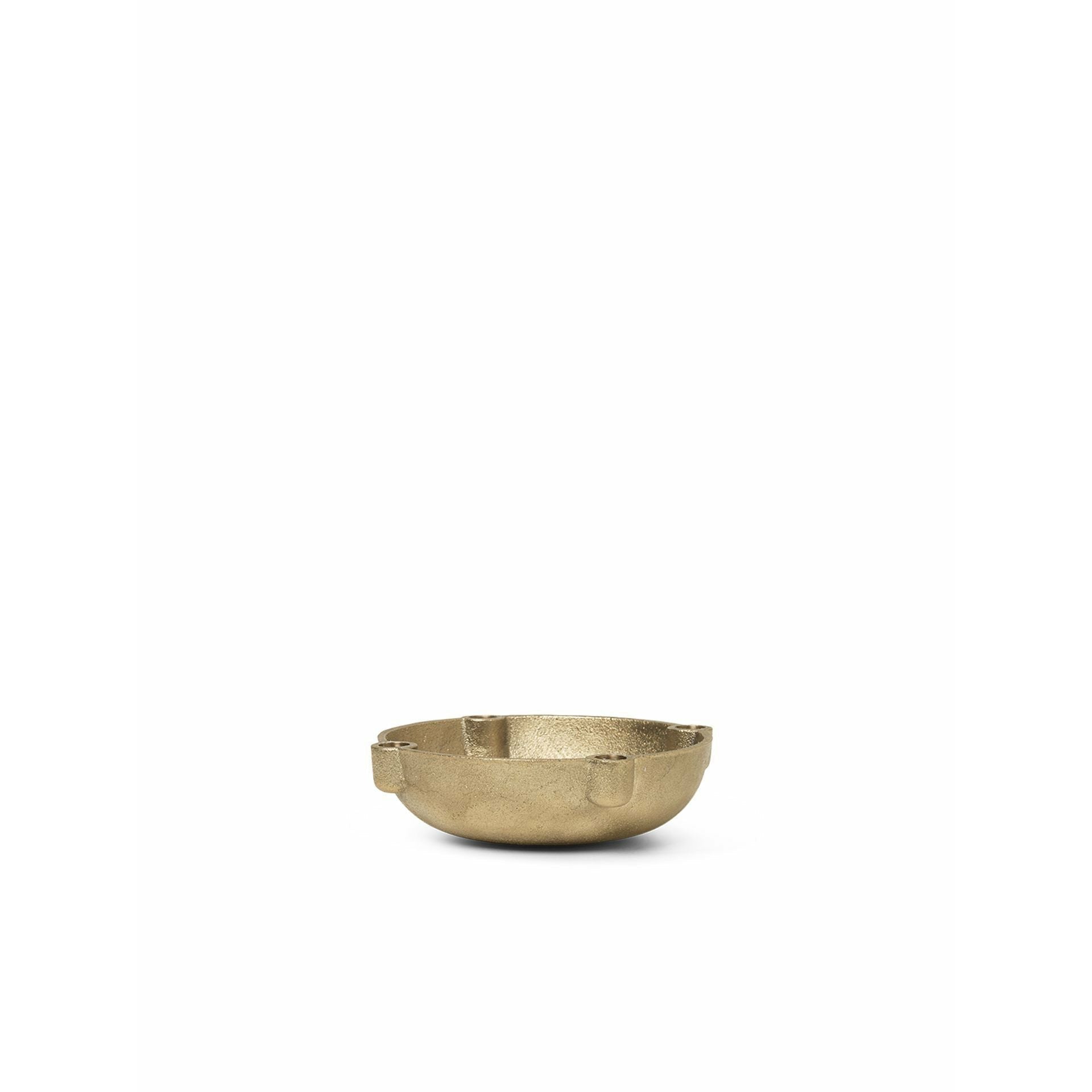Ferm Living Bowl Candle Holder Small, Brass