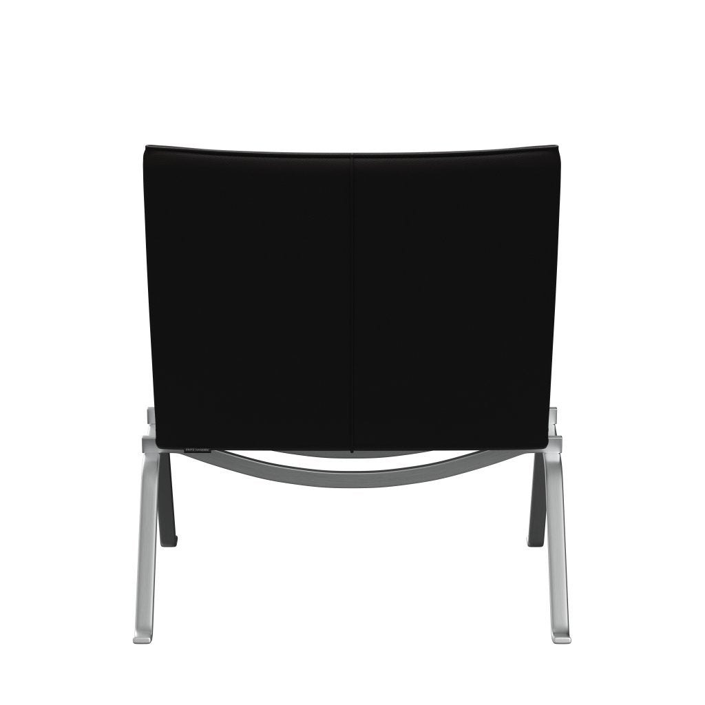 Fritz Hansen Pk22 Lounge Chair, Aura Black Brown