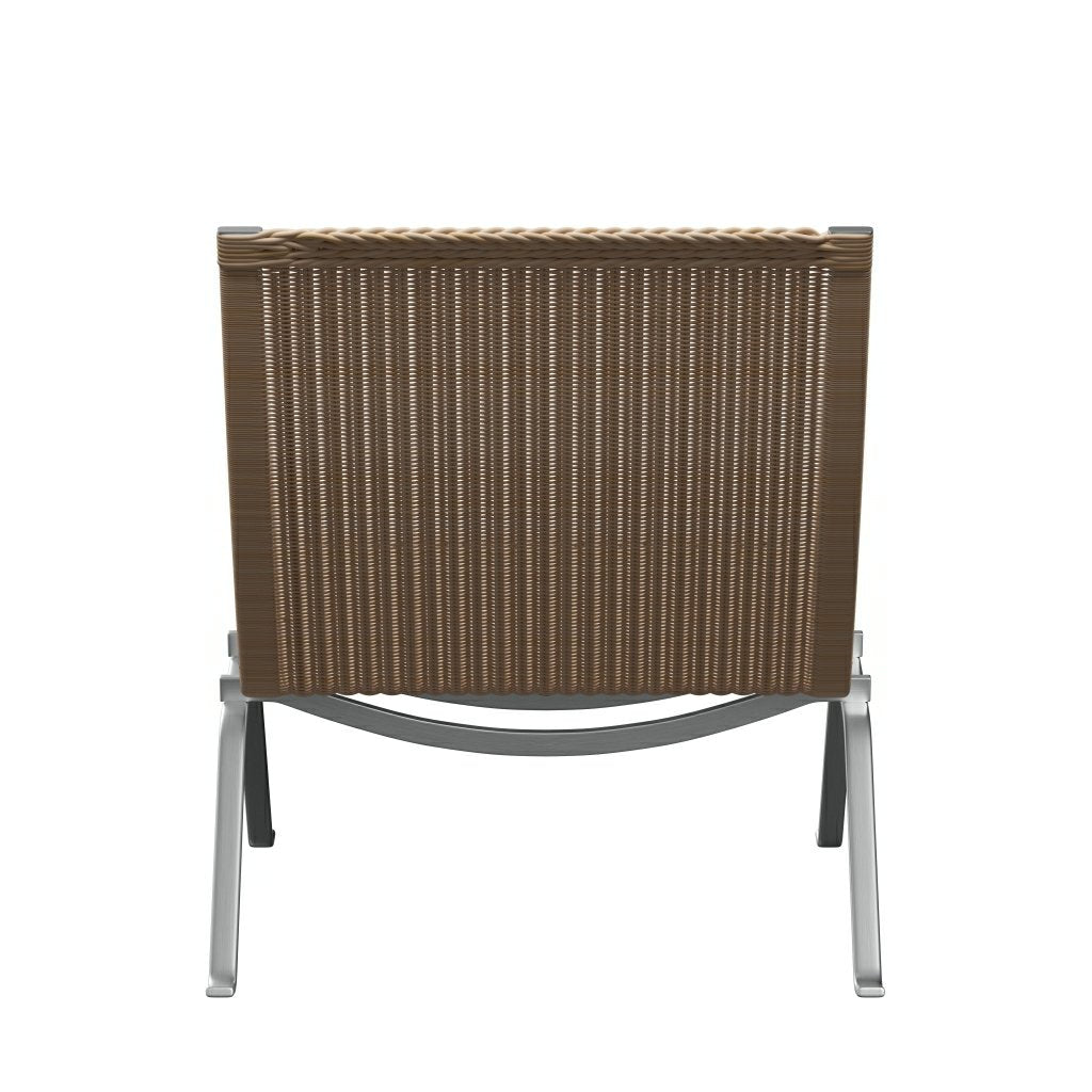 Fritz Hansen Pk22 W Lounge Chair, Rattan