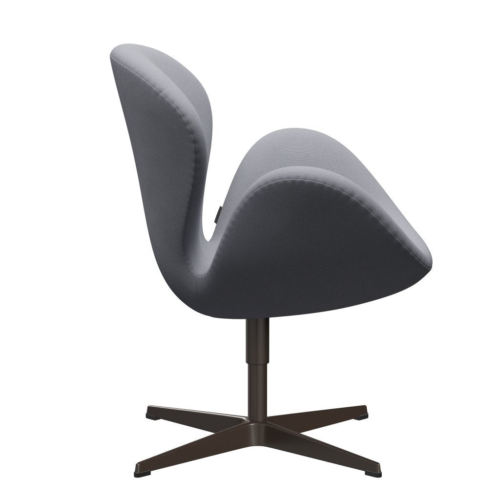 Fritz Hansen Swan Lounge Chair, Brown Bronze/Christianshavn Light Grey Uni