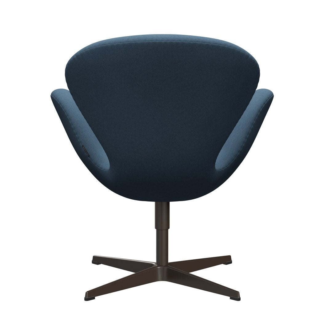 Fritz Hansen Swan Lounge Chair, Brown Bronze/Comfort Grey (01160)