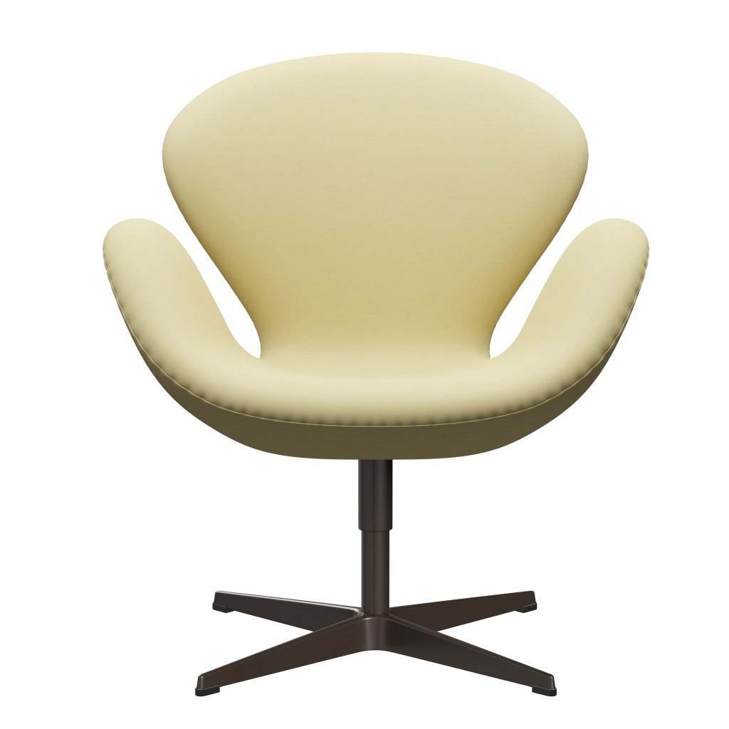 Fritz Hansen Swan Lounge Chair, Brown Bronze/Comfort Grey (68008)