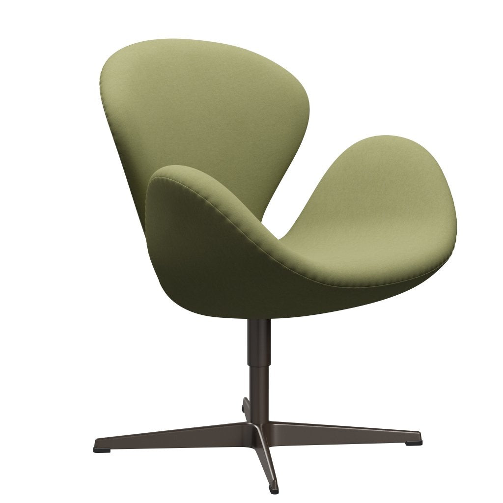 Fritz Hansen Swan Lounge Chair, Brown Bronze/Comfort Grey (68009)