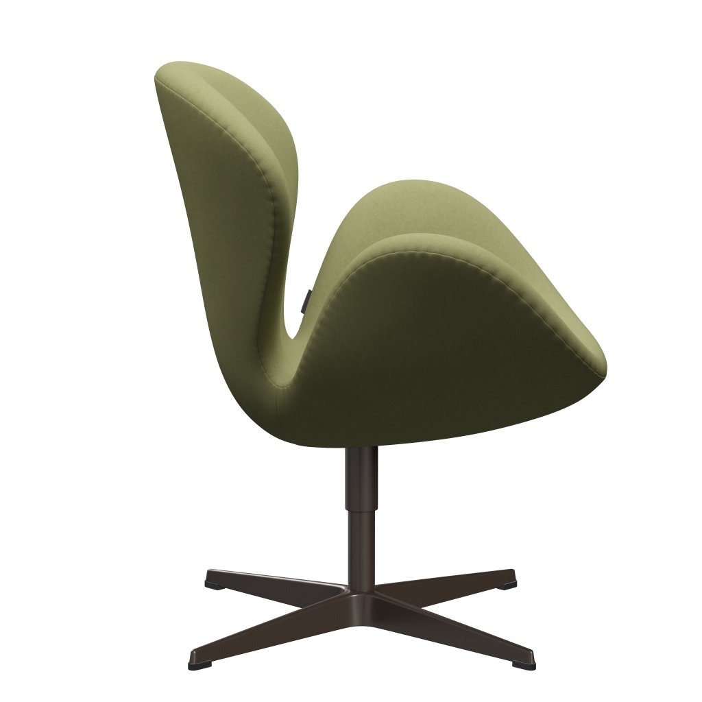 Fritz Hansen Swan Lounge Chair, Brown Bronze/Comfort Grey (68009)