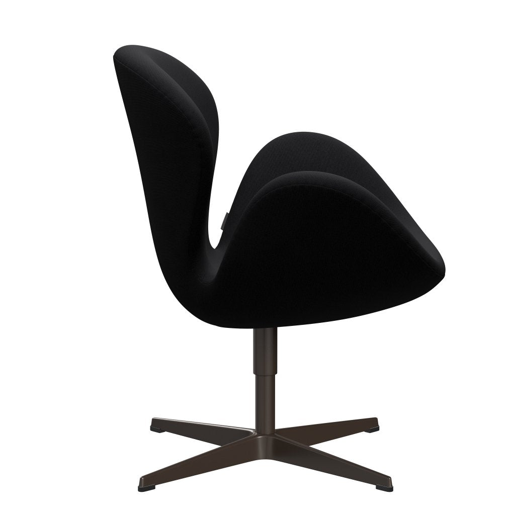 Fritz Hansen Swan Lounge Chair, Brown Bronze/Fame Grey (60051)