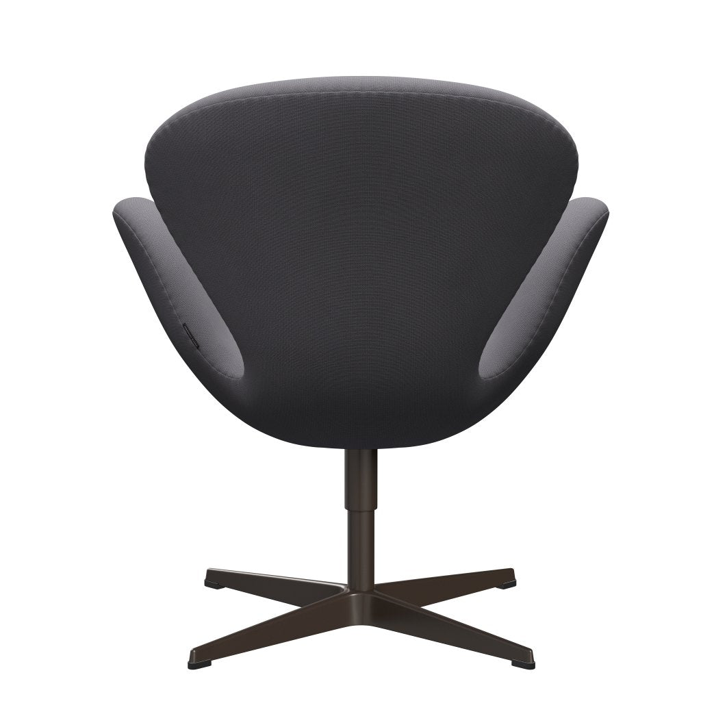 Fritz Hansen Swan Lounge Chair, Brown Bronze/Fame Grey (60078)