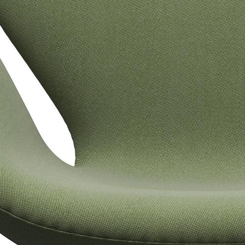 Fritz Hansen Swan Lounge Chair, Brown Bronze/Rime Green/White