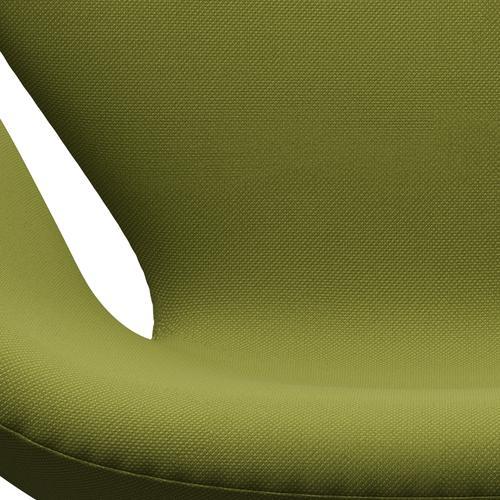 Fritz Hansen Swan Lounge Chair, Brown Bronze/Steelcut Light Military Green