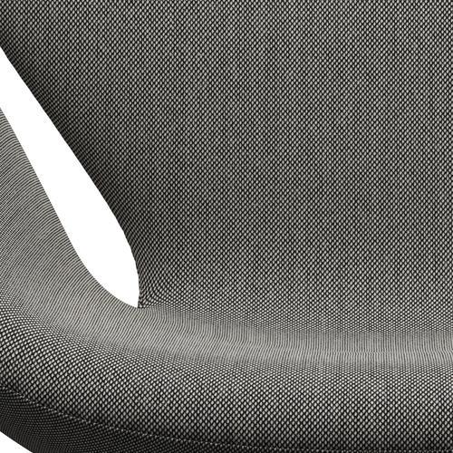 Fritz Hansen Swan Lounge Chair, Brown Bronze/Steelcut Trio White/Black