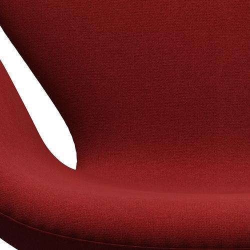 Fritz Hansen Swan Lounge Chair, Brown Bronze/Tonus Burnt Red