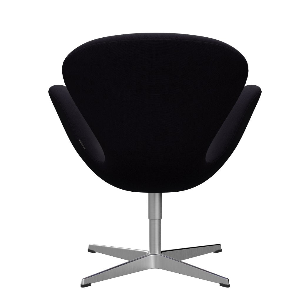 Fritz Hansen Swan Lounge Chair, Satin Brushed Aluminium/Fame Bordeaux (64055)