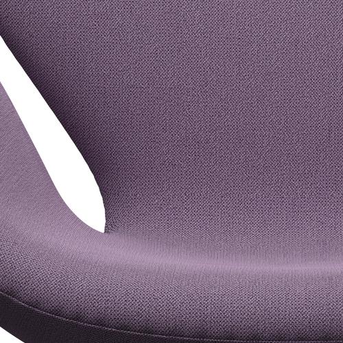 Fritz Hansen Swan Lounge Chair, Silver Grey/Capture Light Violet