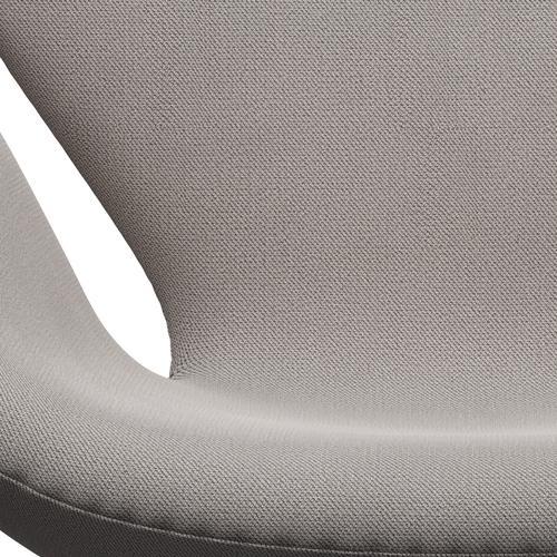 Fritz Hansen Swan Lounge Chair, Silver Grey/Capture Warm Grey Light
