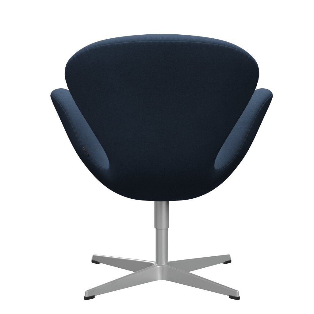 Fritz Hansen Swan Lounge Chair, Silver Grey/Comfort Dark Grey (09074)